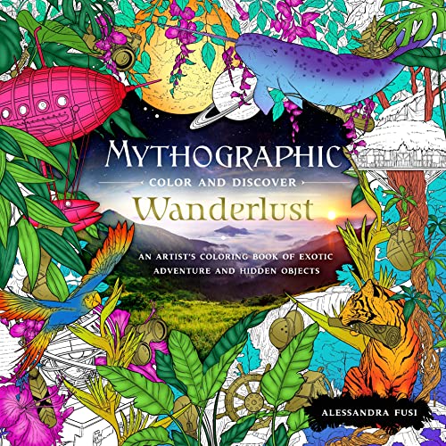 Wanderlust Coloring Book