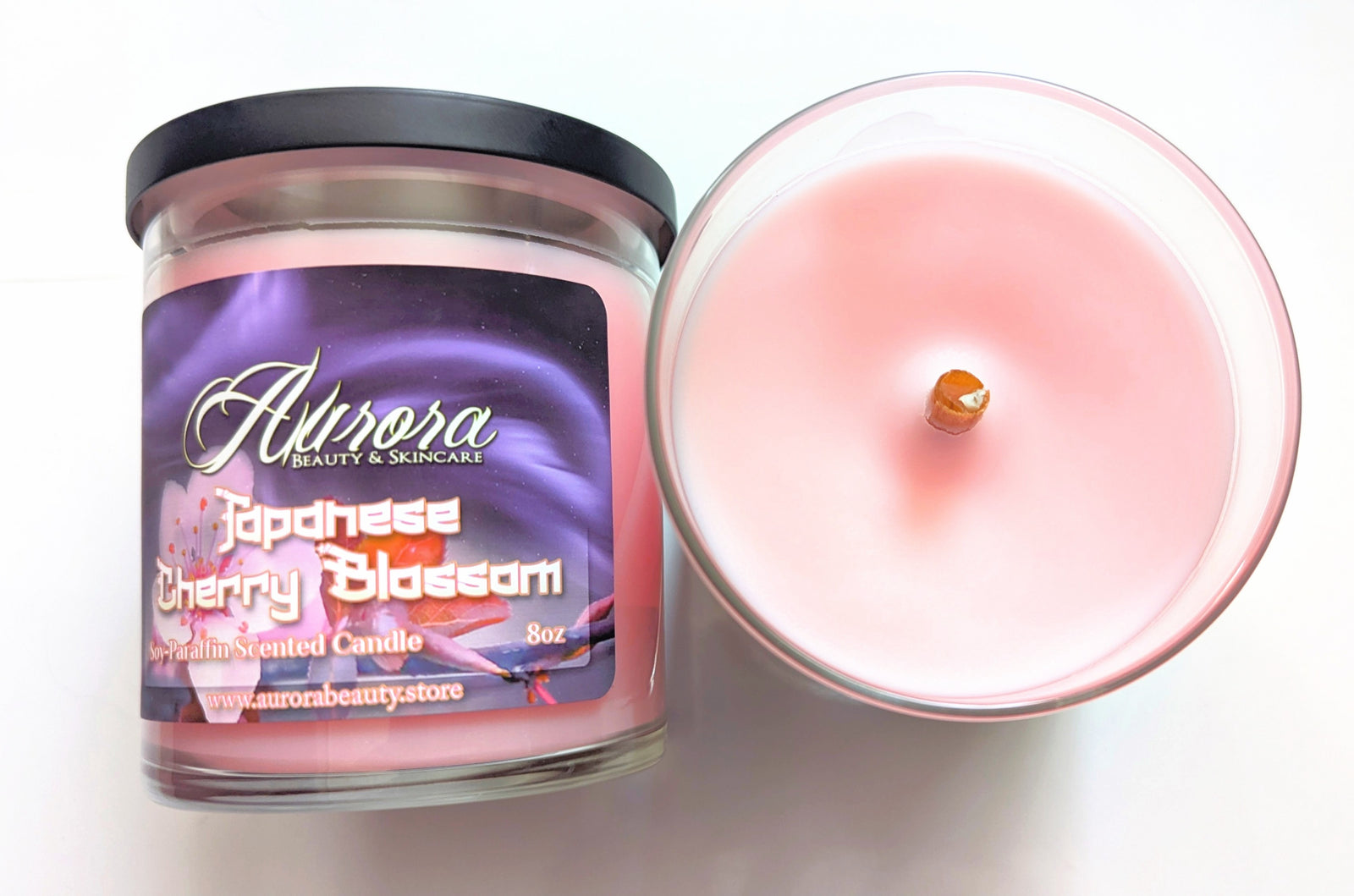 Japanese Cherry Blossom Candle