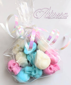 Bag of Tiny Skull Soaps - Set of 2 - Custom